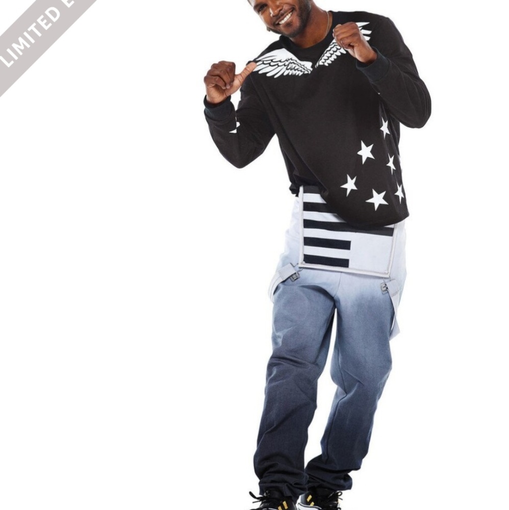 ✨Tenth House Black & White Dancer Overalls